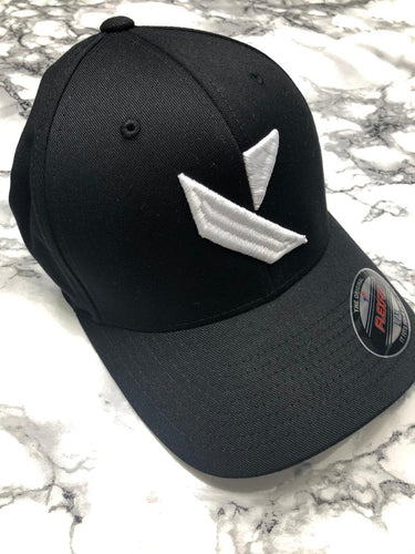 Black (White Logo) Kaleido Hat